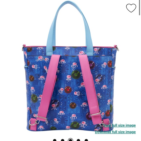 Loungefly Nickelodeon Spongebob Jelly Dance Tote Bag (BAM Exclusive) - Picture 3 of 7